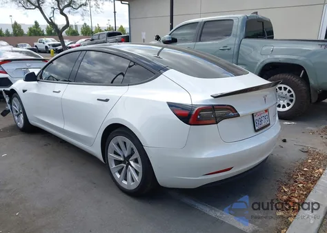 2021 Tesla Model 3 from USA, damaged, VIN 5YJ3E1EB4MF997381